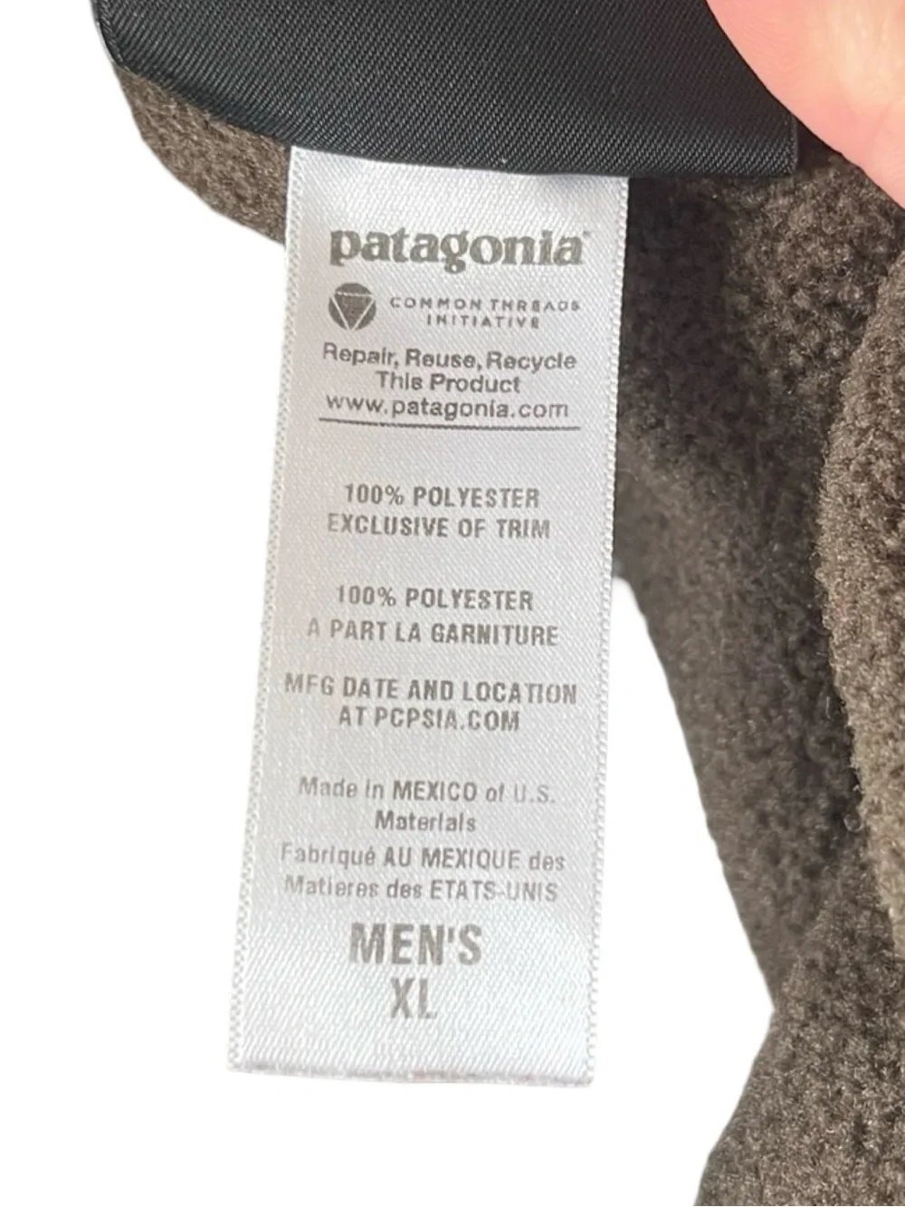 Patagonia solid brown